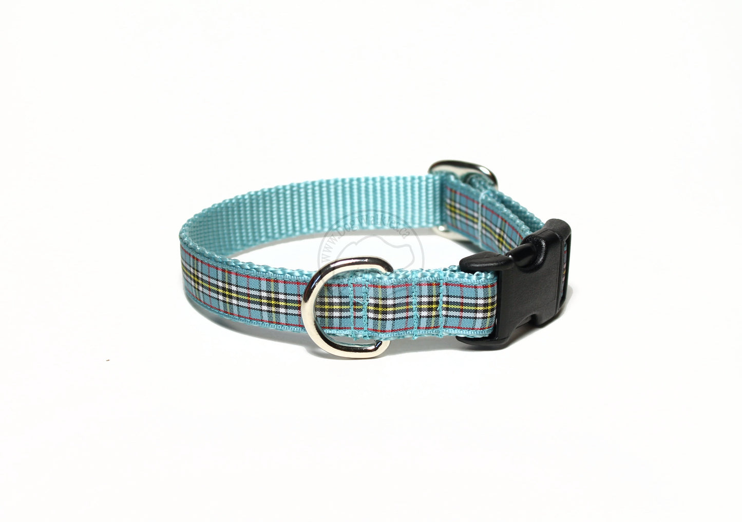 Thompson Clan tartan - dog collar