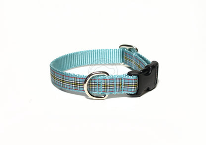 Thompson Clan tartan - dog collar