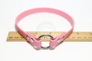 Simple Tag Dog Collar in Genuine Biothane - 12mm (1/2") width - O Ring Collar