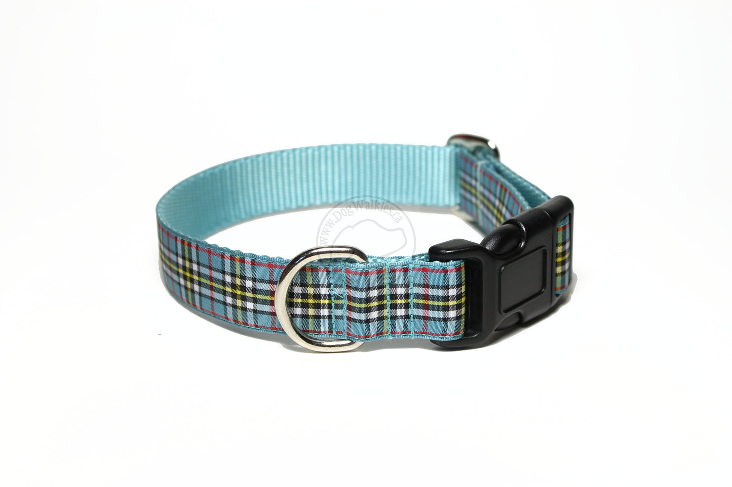 Thompson Clan tartan - dog collar