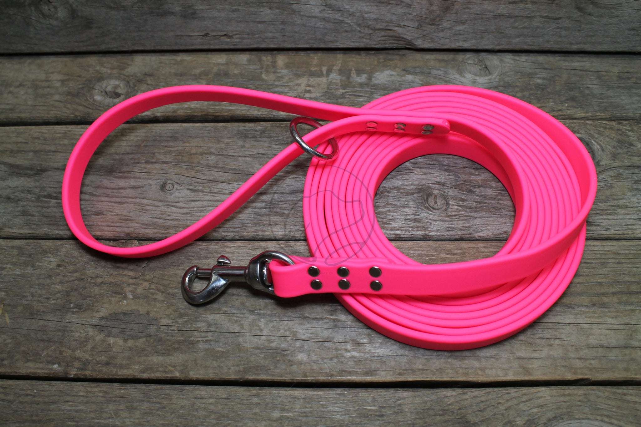 Extra Heavy Weight 3/4" (20mm) Waterproof Tracking Recall Long Line - leash for extra large to large dogs