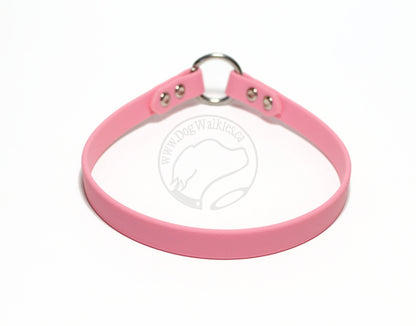 Simple Tag Dog Collar in Genuine Biothane - 12mm (1/2") width - O Ring Collar