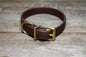 Dark Chocolate Brown Biothane Dog Collar - 3/4" (20mm) wide