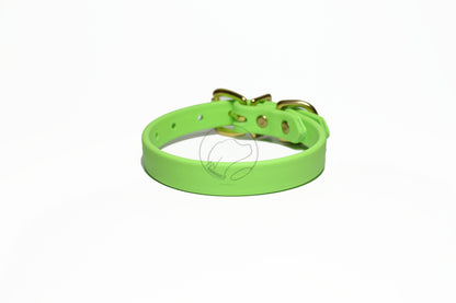 Lime Green Biothane Dog Collar - 5/8"(16mm) wide