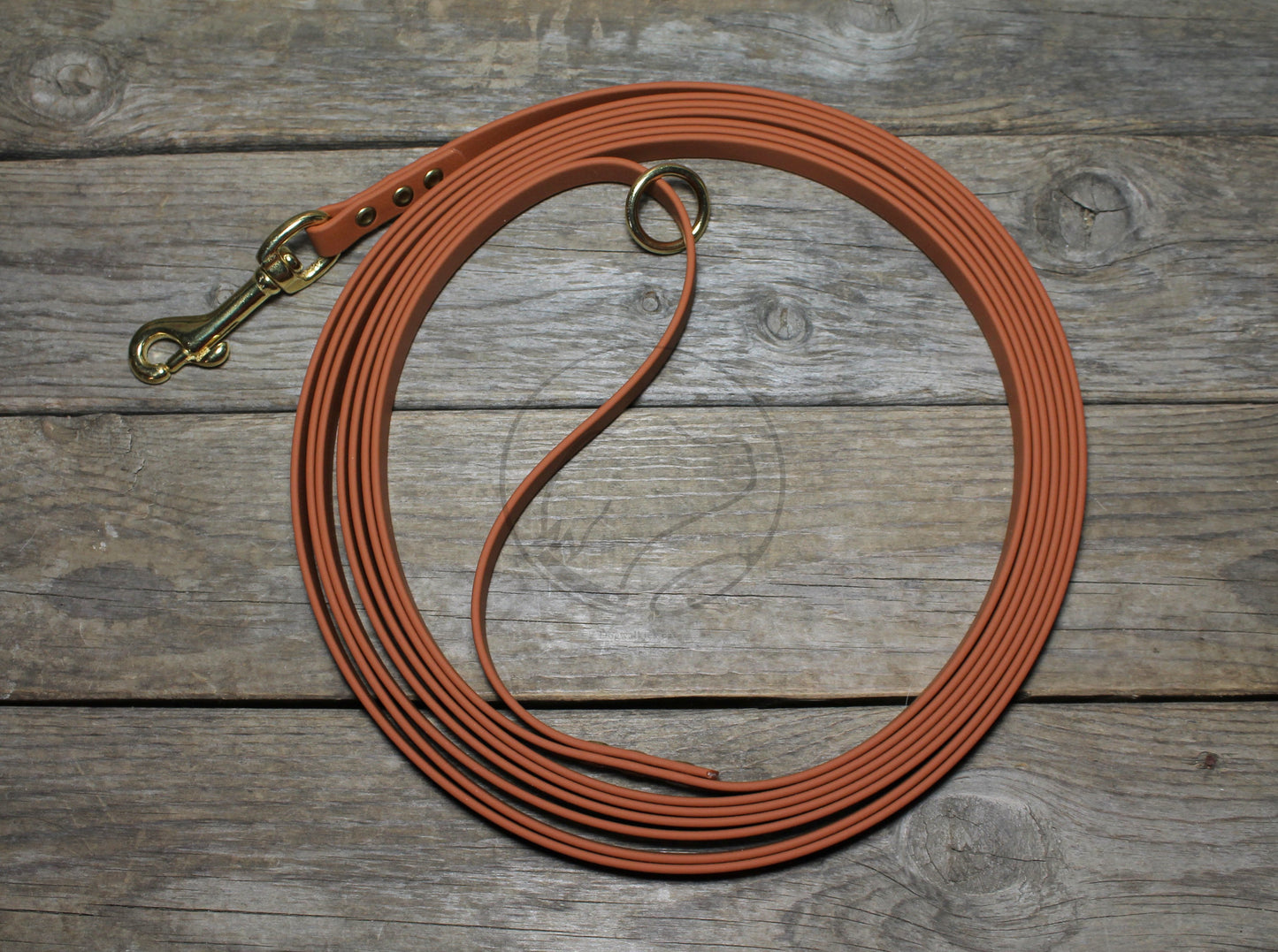 Caramel Brown Waterproof Tracking Recall Long Line