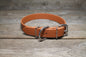 Caramel Brown Biothane Dog Collar - 1 inch (25mm) wide