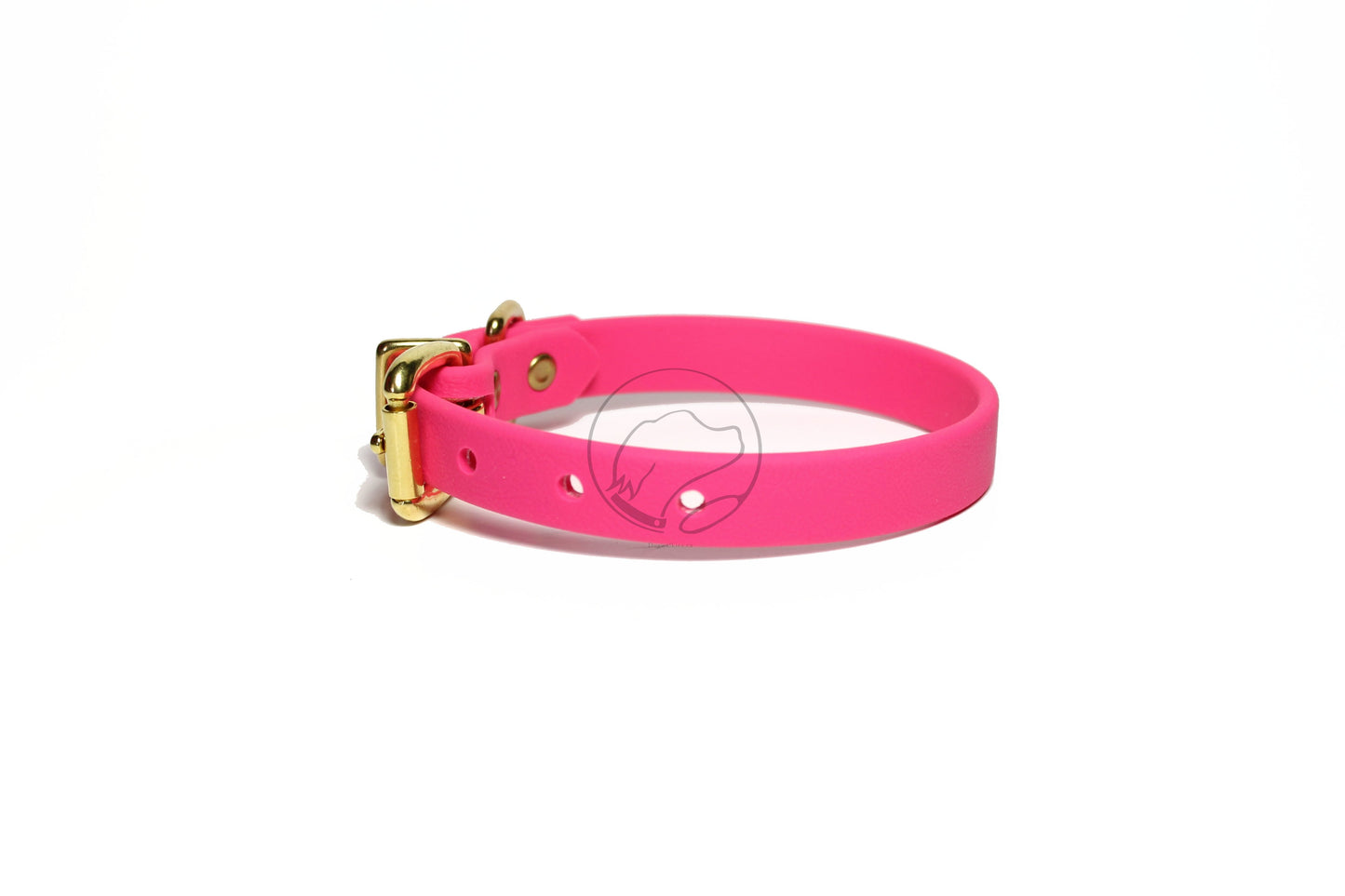 Fuchsia Pink Biothane Dog Collar - 5/8"(16mm) wide