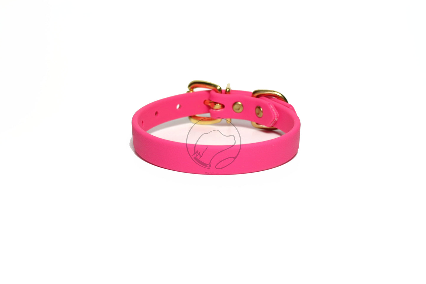 Fuchsia Pink Biothane Dog Collar - 5/8"(16mm) wide