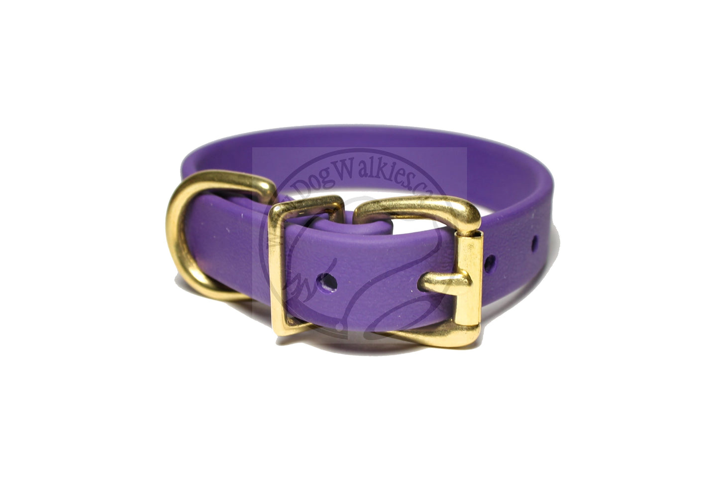 Royal Purple Biothane Dog Collar - 3/4" (20mm) wide