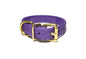 Royal Purple Biothane Dog Collar - 3/4" (20mm) wide