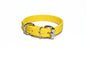 Sunflower Yellow Biothane Dog Collar - 3/4" (20mm) wide