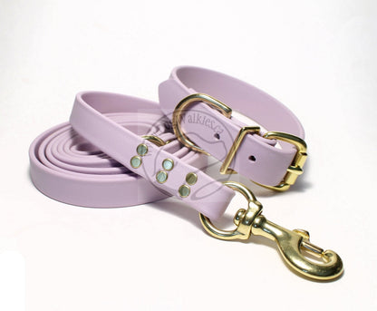 Lavender Purple Pastel Biothane Large Dog Leash
