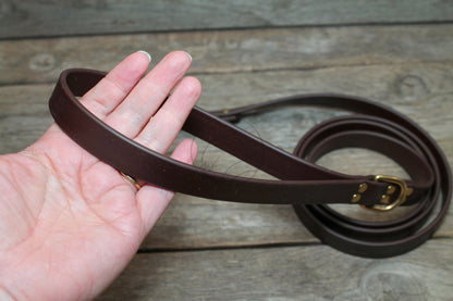 Heavy Biothane Leash 3/4" (20mm) wide - waterproof leash - all colours
