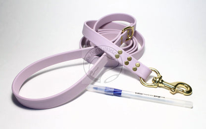 Lavender Purple Pastel Biothane Large Dog Leash