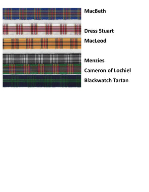 Tartan Cat Collar - Breakaway - 1/2" (12mm) wide