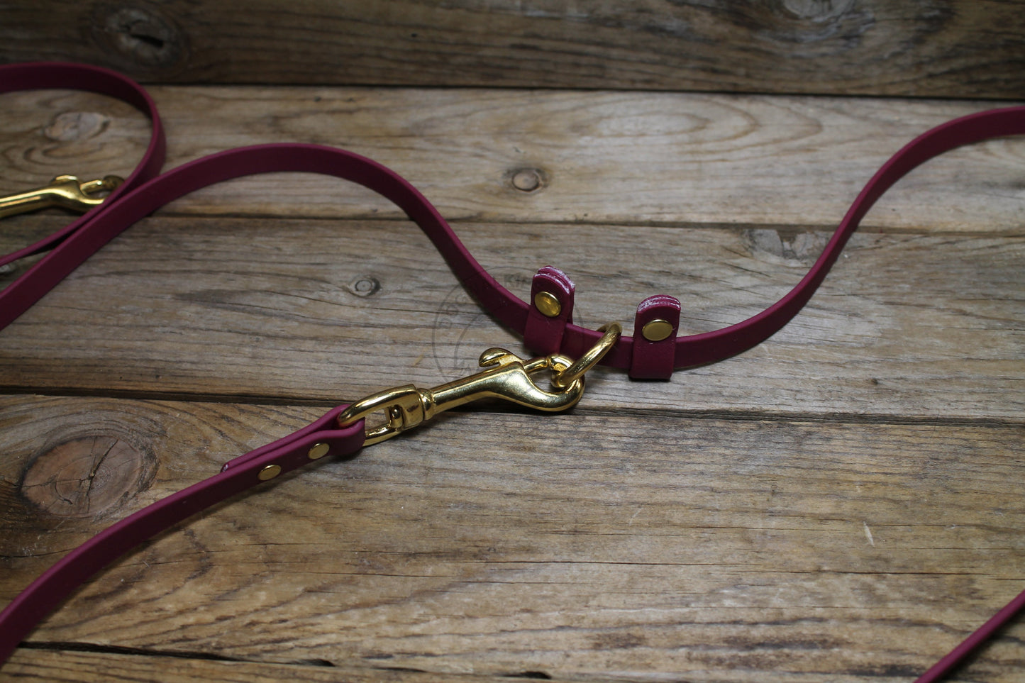 Convertible Waterproof Leash in Genuine Biothane - Lighter 12mm (1/2") width