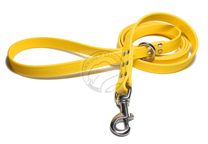 Sunflower Yellow Biothane Large Dog Leash