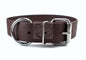 Dark Chocolate Brown Biothane Dog Collar - Extra Wide - 1.5 inch (38mm) wide