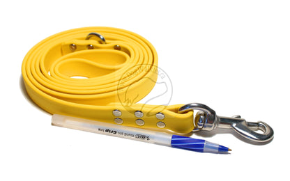 Sunflower Yellow Biothane Large Dog Leash