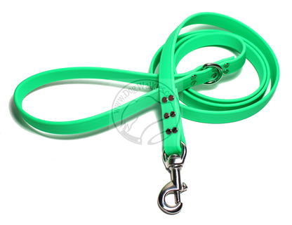 Neon Apple Green Biothane Large Dog Leash