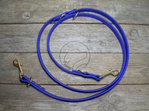 Convertible Waterproof Leash in Genuine Biothane - 16mm (5/8") width