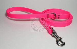 Neon Pink Biothane Large Dog Leash