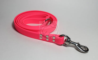 Neon Pink Biothane Large Dog Leash