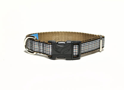 Burns Clan tartan - dog collar