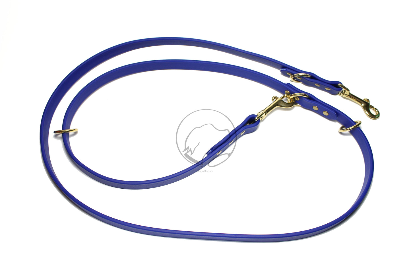 Convertible Waterproof Leash in Genuine Biothane - 16mm (5/8") width - 39 colours
