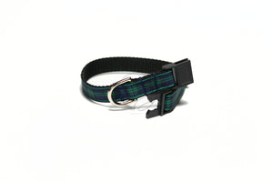 Tartan Cat Collar - Breakaway - 1/2" (12mm) wide