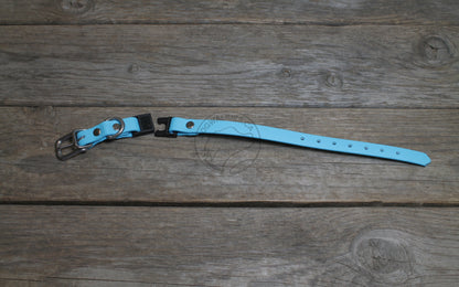 Breakaway Cat Collar Biothane Collar - 1/2" (12mm) wide - all colours
