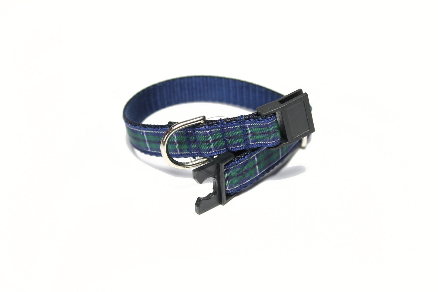 Tartan Cat Collar - Breakaway - 1/2" (12mm) wide