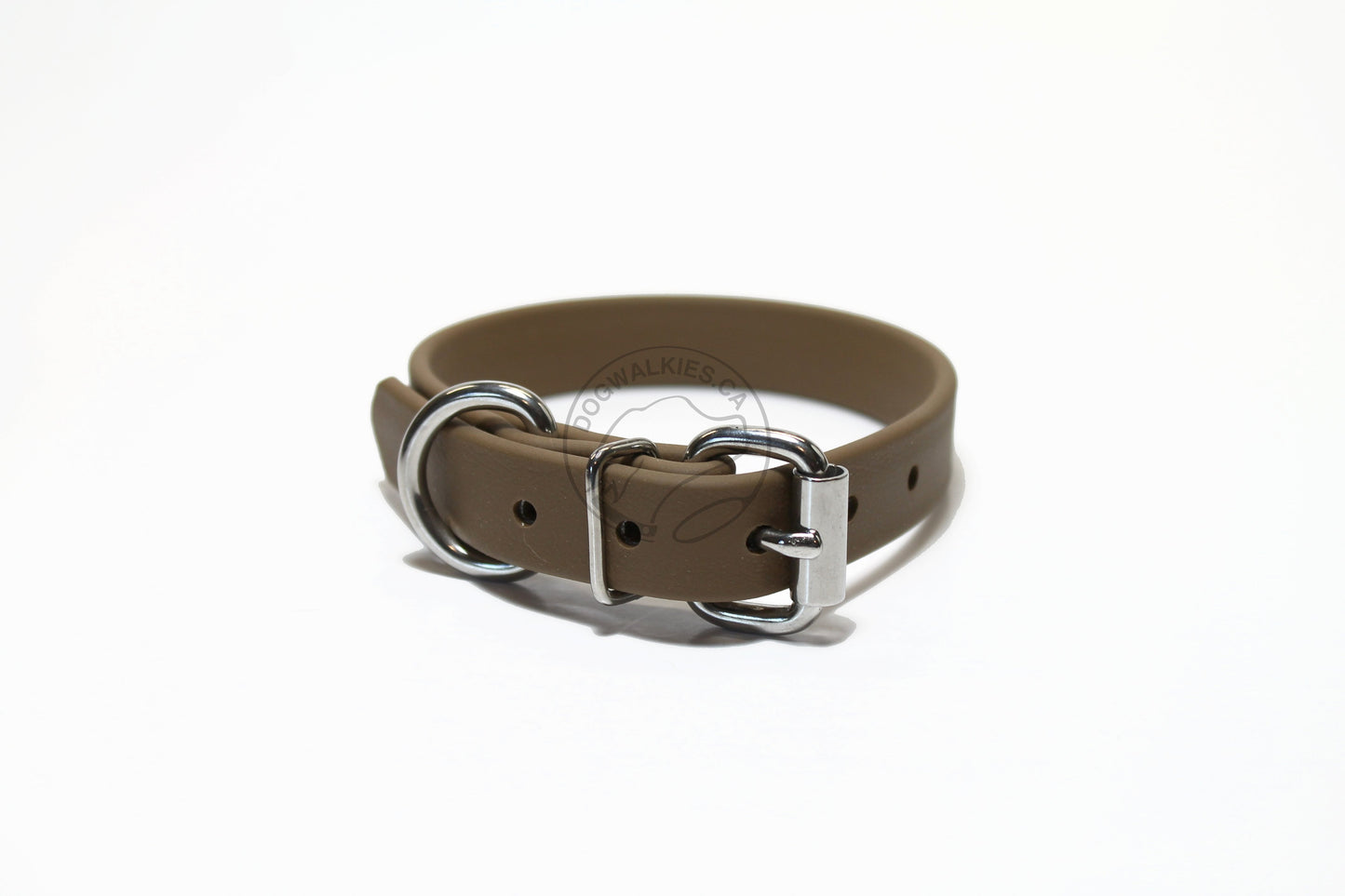 Coyote Tan Biothane Dog Collar - 3/4" (20mm) wide