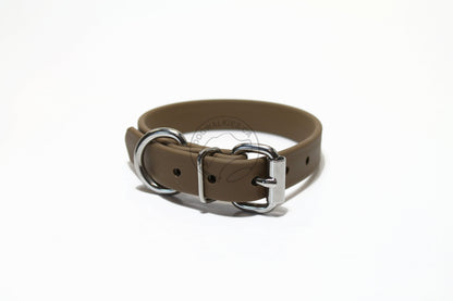 Coyote Tan Biothane Dog Collar - 3/4" (20mm) wide