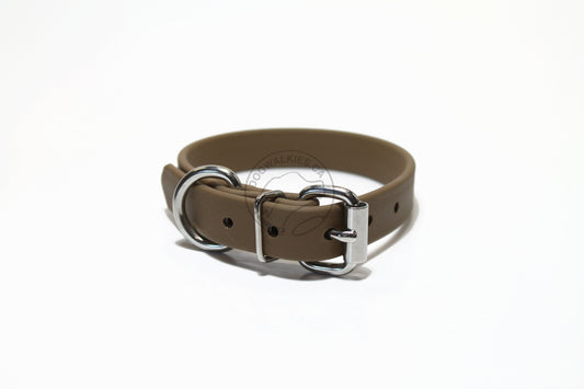 Coyote Tan Biothane Dog Collar - 3/4" (20mm) wide