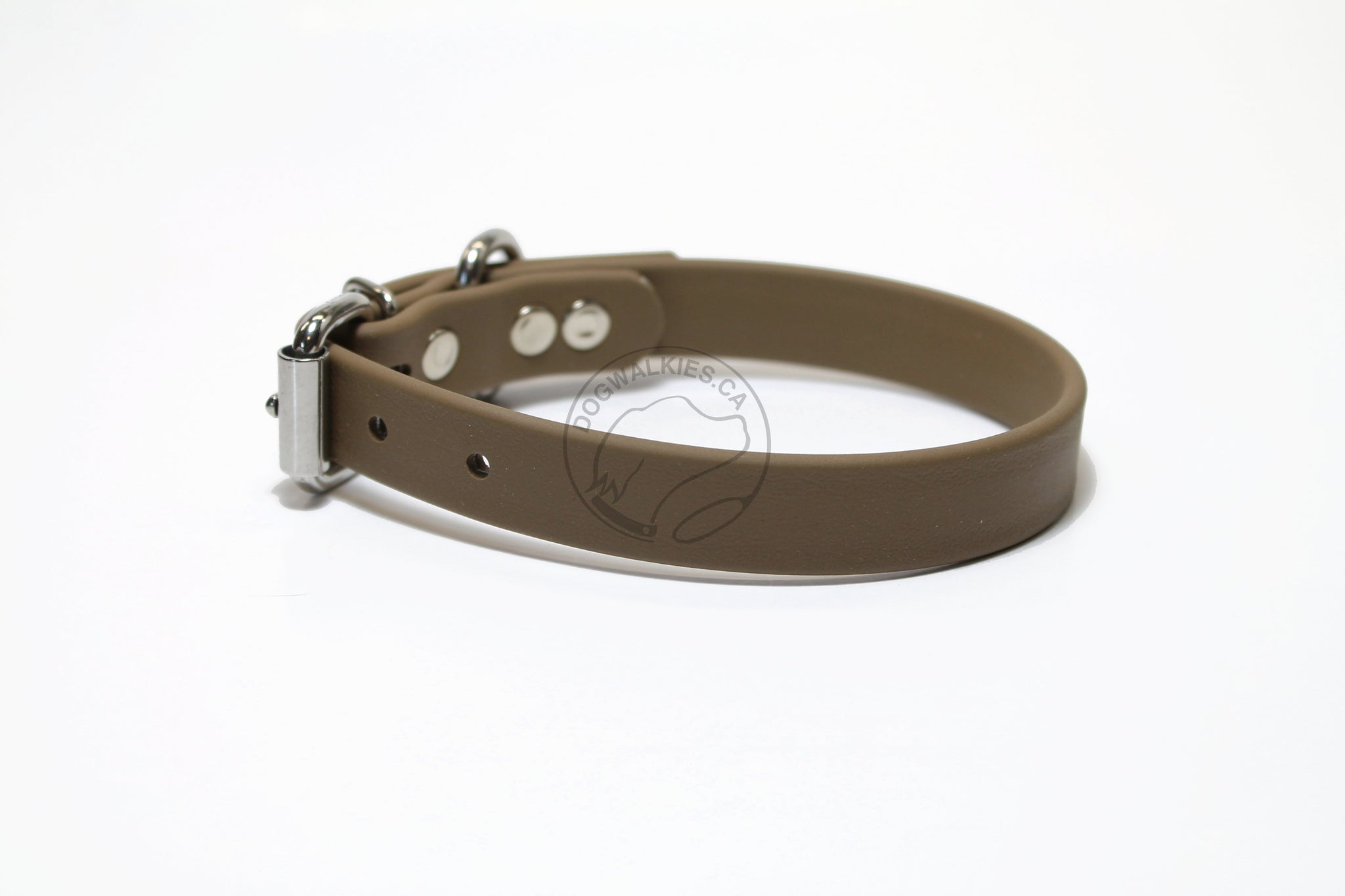 Coyote Tan Biothane Dog Collar - 3/4" (20mm) wide