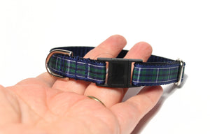 Tartan Cat Collar - Breakaway - 1/2" (12mm) wide