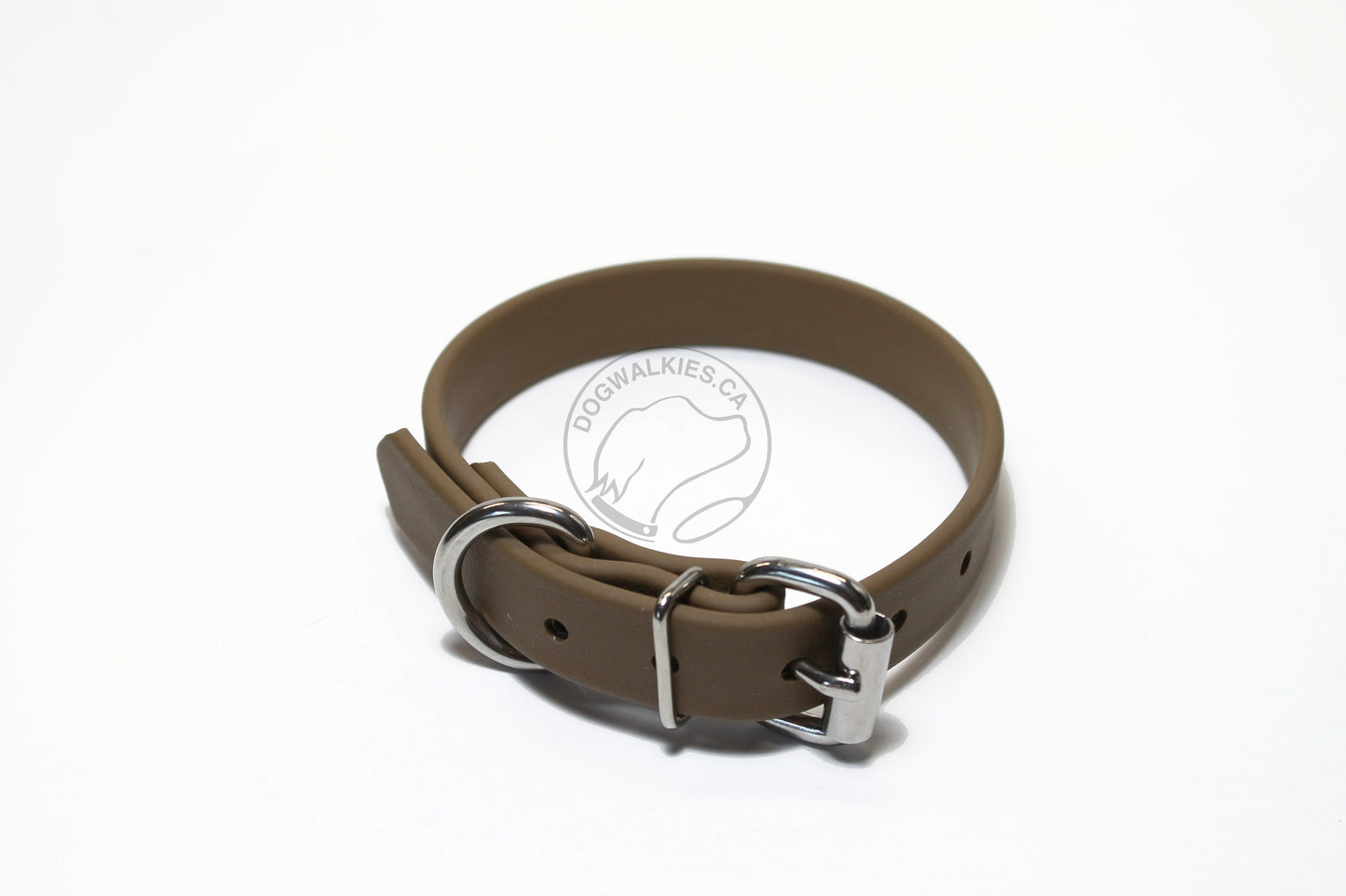 Coyote Tan Biothane Dog Collar - 3/4" (20mm) wide