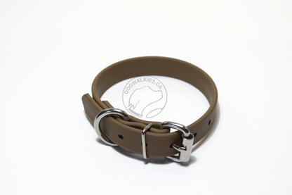 Coyote Tan Biothane Dog Collar - 3/4" (20mm) wide