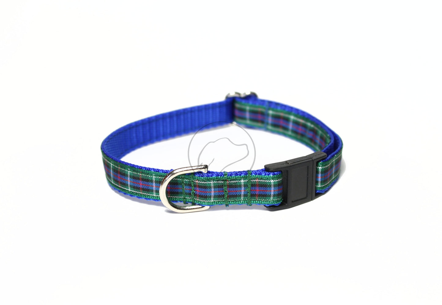 Tartan Cat Collar - Breakaway - 1/2" (12mm) wide