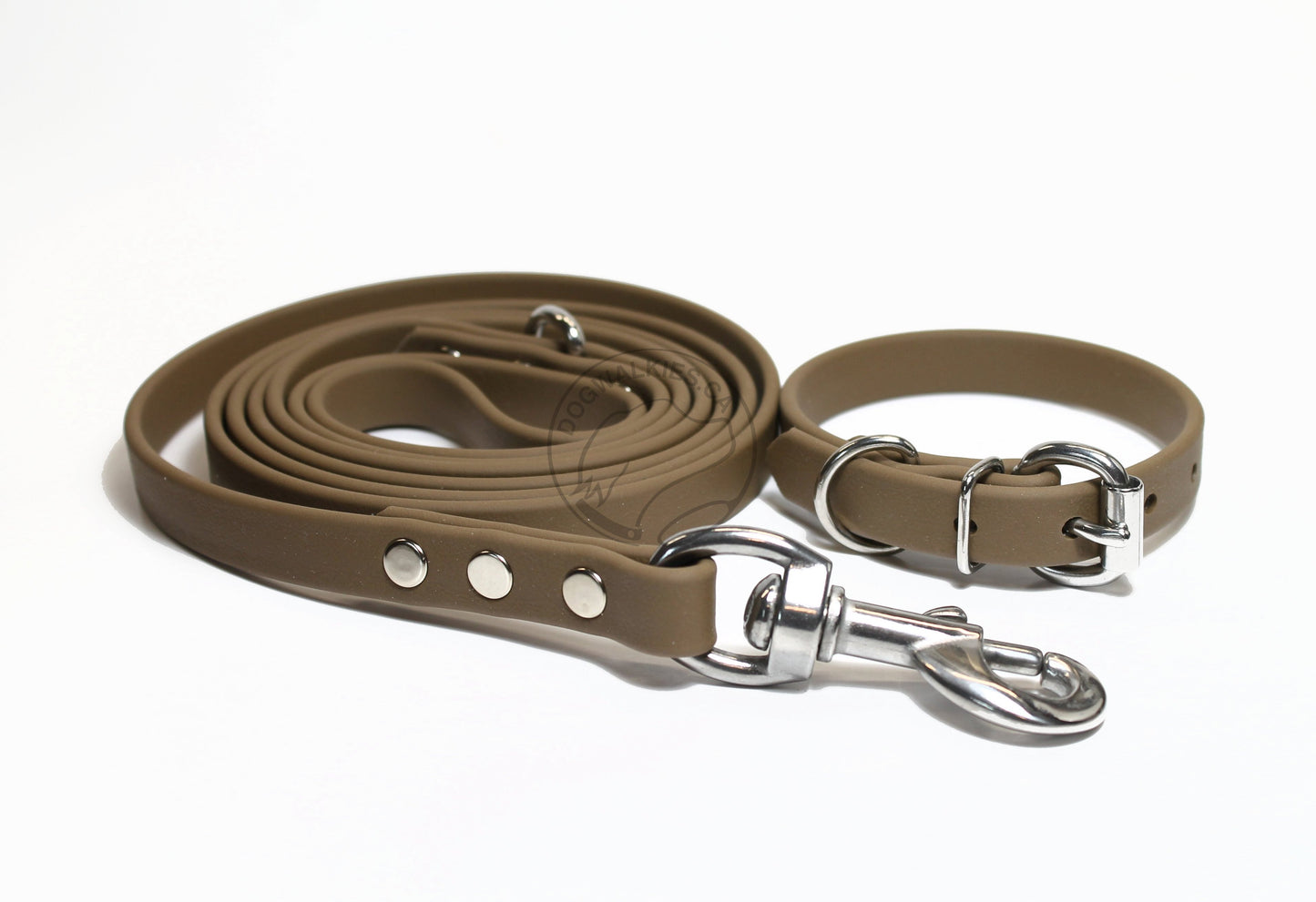 Coyote Tan Biothane Dog Collar - 5/8"(16mm) wide