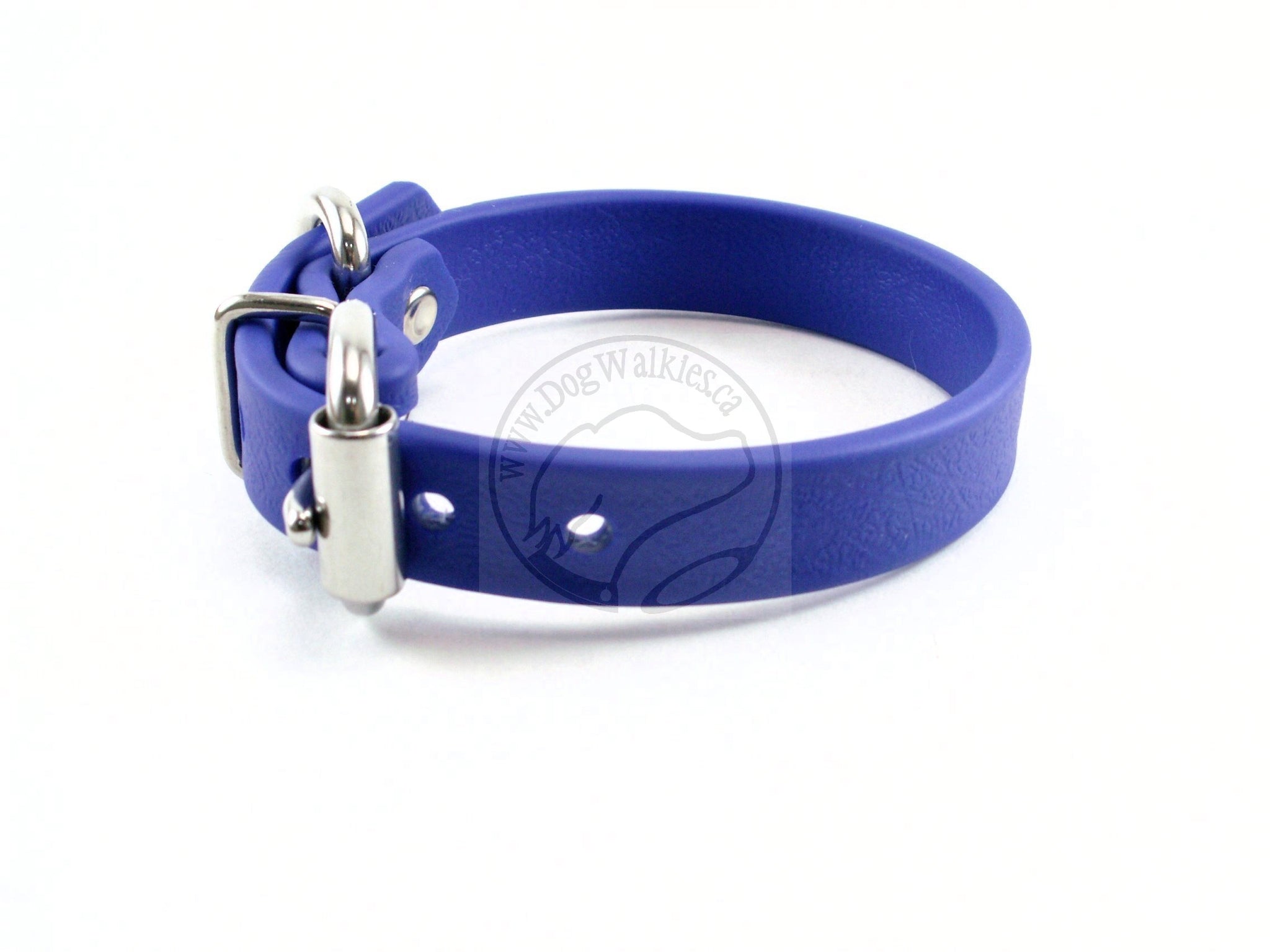 Royal Blue Biothane Dog Collar - 5/8"(16mm) wide