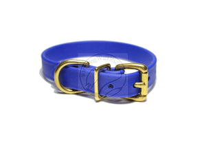 Royal Blue Biothane Dog Collar - 3/4" (20mm) wide