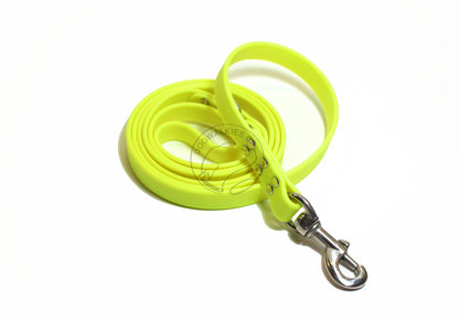 Neon Yellow Biothane Large Dog Leash