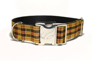 MacLeod Clan tartan - LIMITED - dog collar