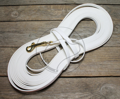Snow White Waterproof Tracking Recall Long Line