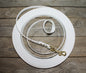 Regular Width, 1/2" (12mm) wide, Biothane Waterproof Tracking Recall Long Line - all colours