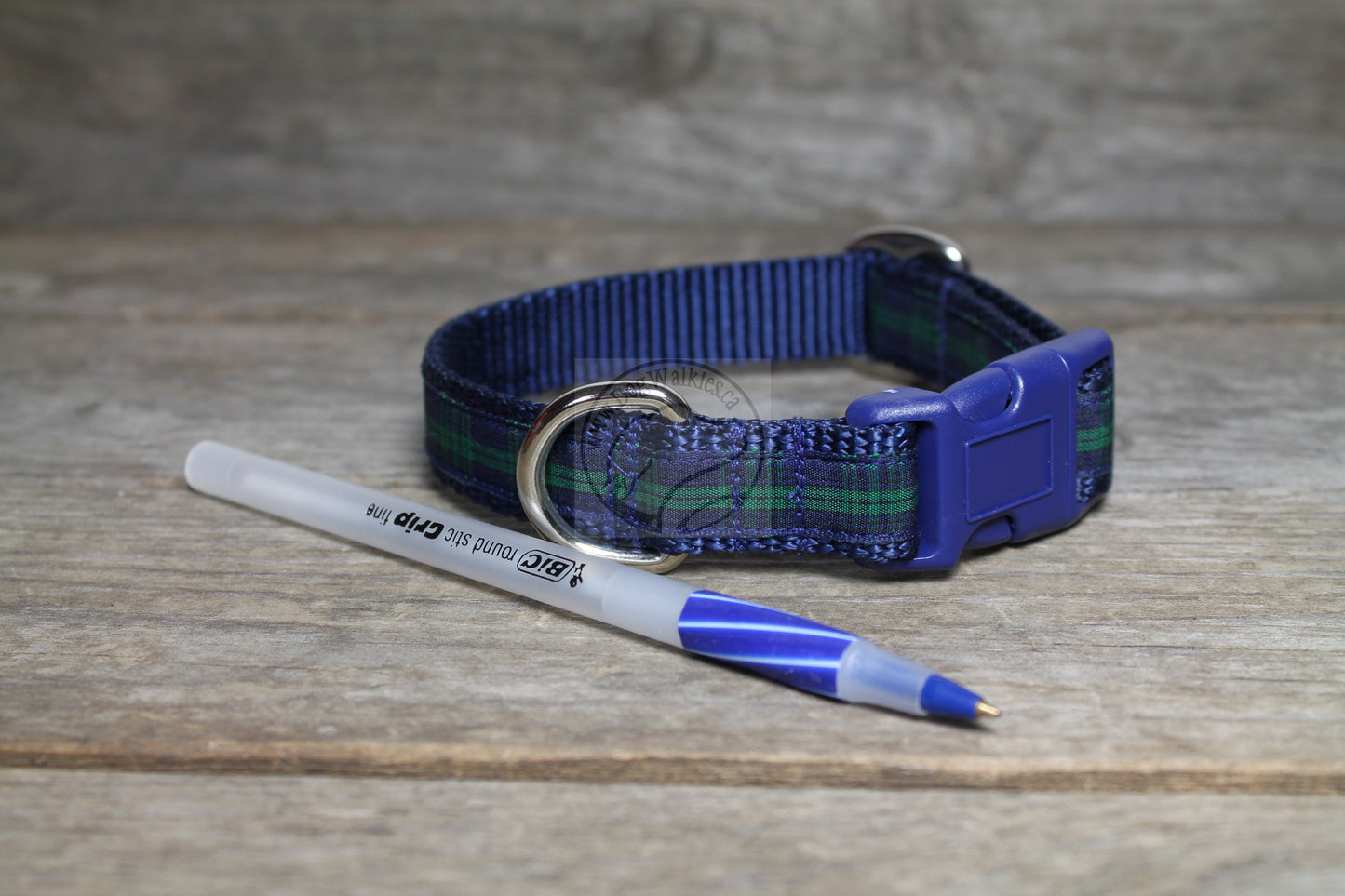 Blackwatch clan tartan - dog collar