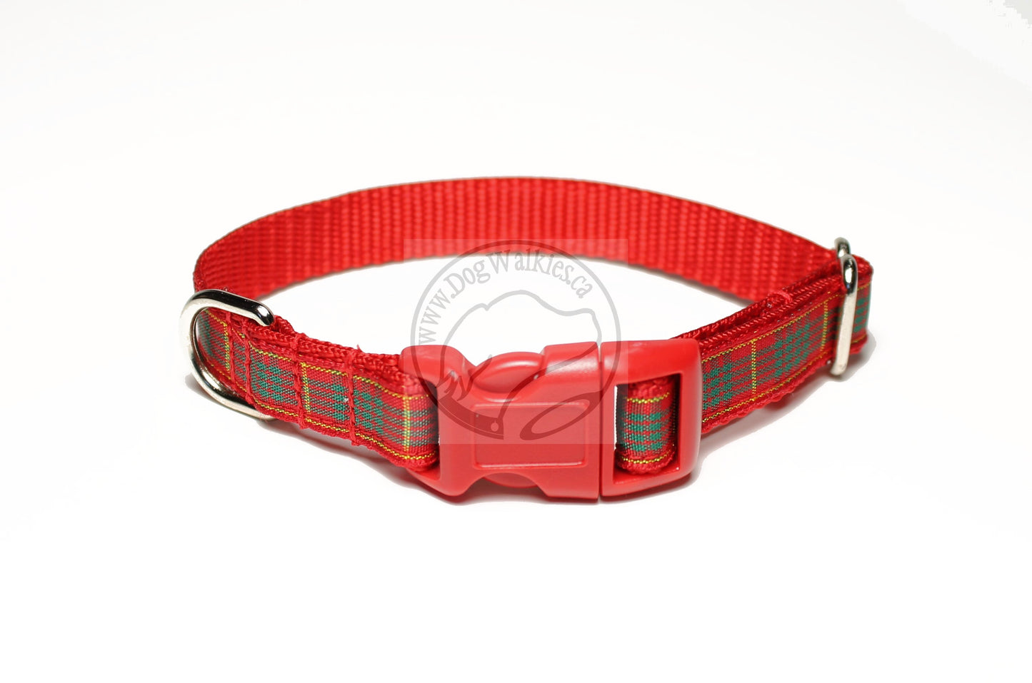 Cameron clan tartan - dog collar