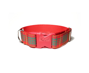 Cameron clan tartan - dog collar
